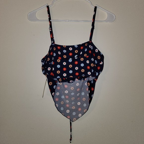 NWT Women's Pie In The Sky Crop Top L - Picture 3 of 3